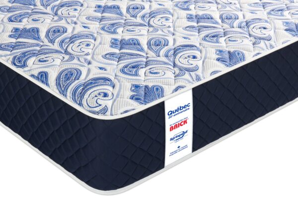 Springwall Quebec 20th Anniversary Tight Top Extra Firm Queen Mattress | Matelas très ferme à plateau régulier 20e anniversaire au Québec de Springwall pour grand lit