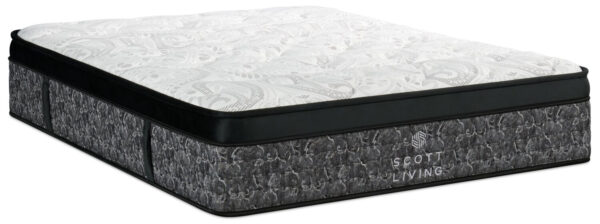 Scott Living Carrbridge Eurotop Plush Queen Mattress | Matelas moelleux à Euro-plateau Carrbridge de Scott Living pour grand lit - Image 2