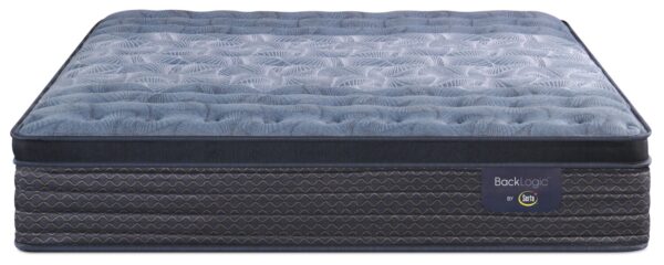 Serta Back Logic 2.0 Eurotop Firm Queen Mattress | Matelas ferme à Euro-plateau Back Logic 2.0 de Serta pour grand lit - Image 3