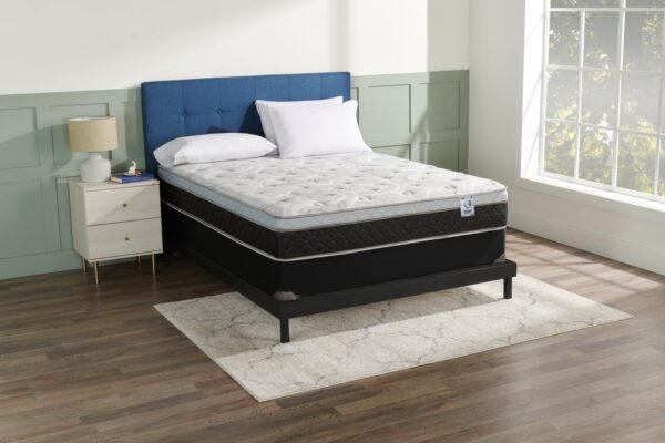 Springwall Pisa II Eurotop Queen RV Mattress | Matelas à Euro-plateau Pisa II de Springwall pour grand lit pour véhicule récréatif - Image 4