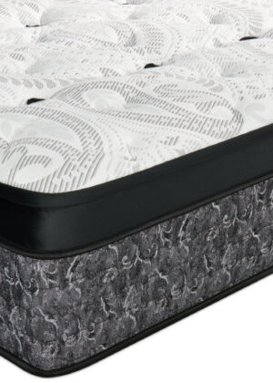 Scott Living Carrbridge Eurotop Plush Queen Mattress | Matelas moelleux à Euro-plateau Carrbridge de Scott Living pour grand lit