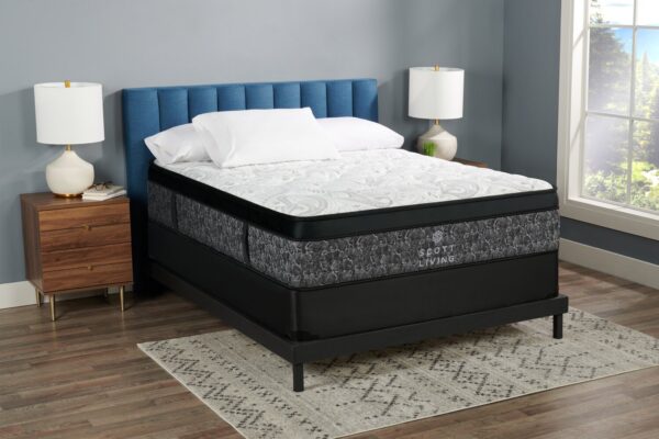 Scott Living Carrbridge Eurotop Plush Queen Mattress | Matelas moelleux à Euro-plateau Carrbridge de Scott Living pour grand lit - Image 4