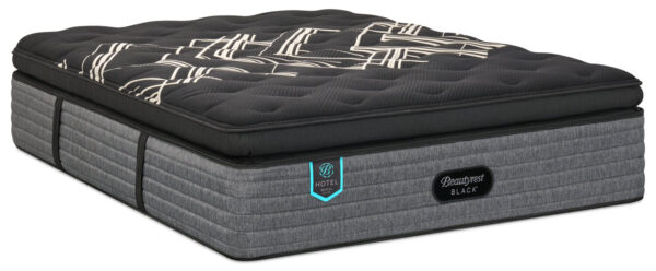 Beautyrest Black Hotel Royal Suite Euro Pillowtop Luxury Plush Queen Mattress | Matelas à Euro-plateau épais luxueux moelleux Royal Suite de série Hotel de Beautyrest BlackMD pour grand lit - Image 2