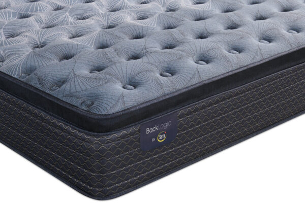 Serta Back Logic 2.0 Eurotop Firm Queen Mattress | Matelas ferme à Euro-plateau Back Logic 2.0 de Serta pour grand lit