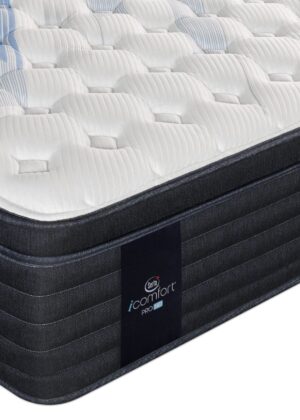 Serta iComfort Hybrid ProHD Vanguard 3.0 Eurotop Queen Mattress | Matelas à Euro-plateau ProHD Vanguard 3.0 Hybrid iComfortMD de Serta pour grand lit | VNGRD3QM